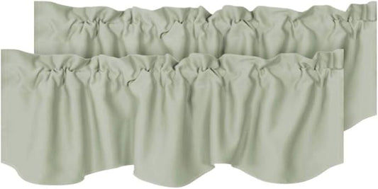 H.VERSAILTEX 2 Panels Blackout Curtain Valances by HVERSAILTEX