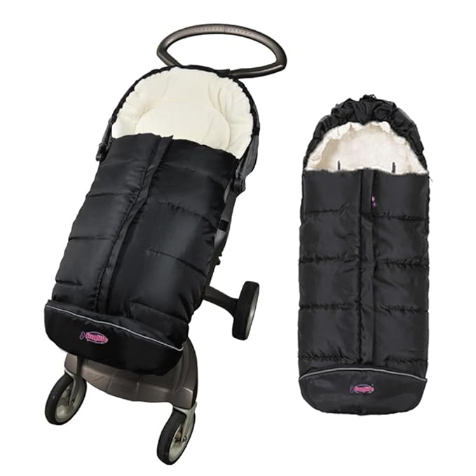 German Designed Universal Stroller Footmuff, 5 Way Zippers Style - Image 6