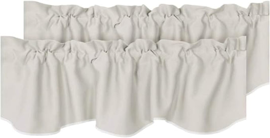 H.VERSAILTEX 2 Panels Blackout Curtain Valances by HVERSAILTEX