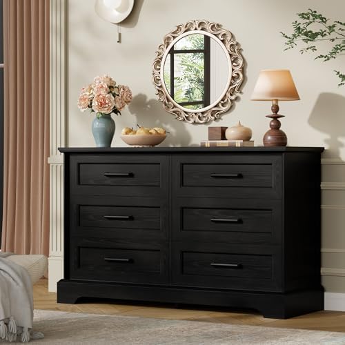 furmax farmhouse dresser for bedroom, 6 drawers dresser, package contents