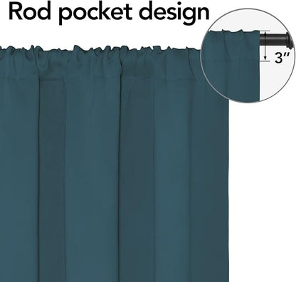 Easy-Going Rod Pocket Blackout Curtains - Image 2