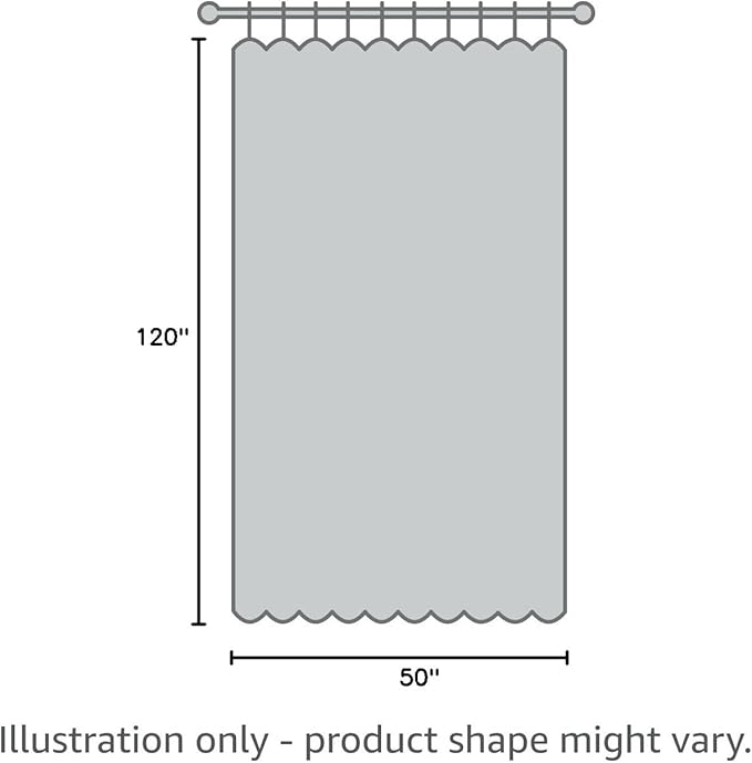 jinchan Linen Curtains 120 Inch Length 2 Panels Set Window Curtains - Image 10