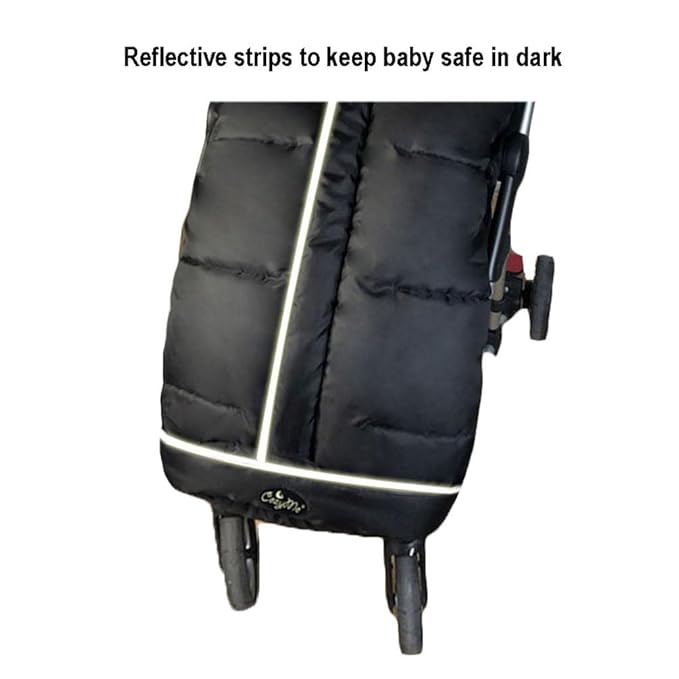 CozyMe Winter Stroller Blanket Evolution, Stroller Footmuff, 3-in-1 Waterproof - Image 7