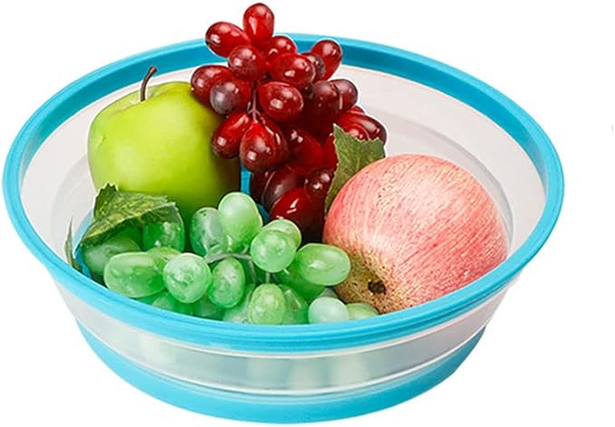 Collapsible Microwave Splatter Cover, 10.5 Inch, Microwave Plate Cover - Image 3