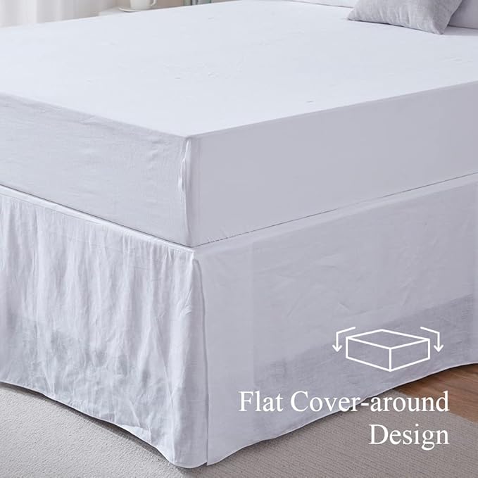 Simple&Opulence Belgian Linen Bed Skirt - Image 2