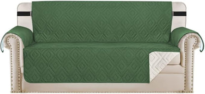 H.VERSAILTEX Reversible Sofa Slipcover Furniture Protector Water Resistant 2 by HVERSAILTEX