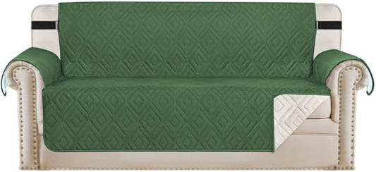 H.VERSAILTEX Reversible Sofa Slipcover Furniture Protector Water Resistant 2 by HVERSAILTEX
