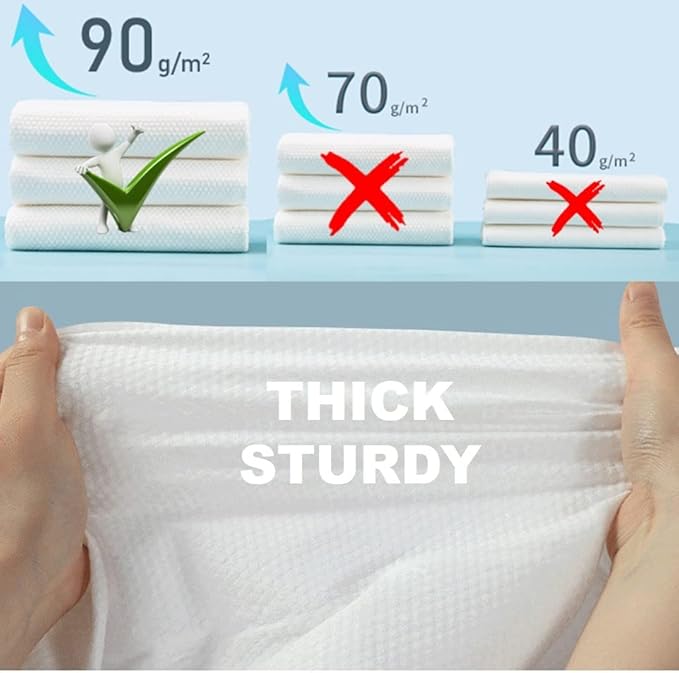 Premium Travel washcloth, Thicker Larger Compressed Towels - Image 3