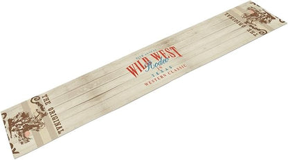 Western Cowboy Table Runner, Rustic Country Cowboy American Wild West Riding - Image 6