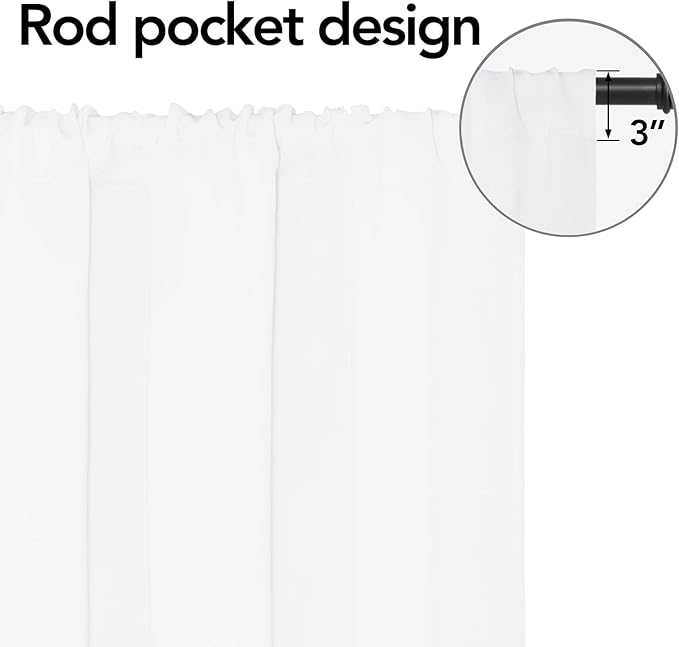 Easy-Going Rod Pocket Blackout Curtains - Image 2