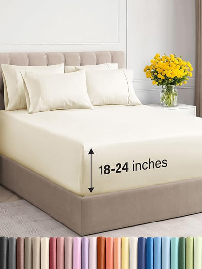 Extra Deep Queen Sheet Set by CGKUnlimited