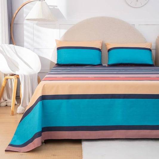 WenBags Lightweight Waterproof Flat Sheet 70*90 Inches Queen Size-Mattress by WenBags