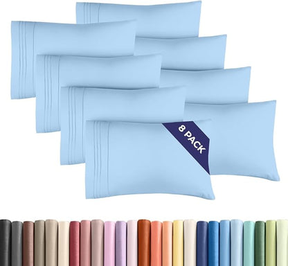 King Pillow Cases Set of 8 by CGKUnlimited