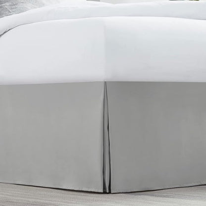 Nestl Silver Full XL Bed Skirt - Image 2