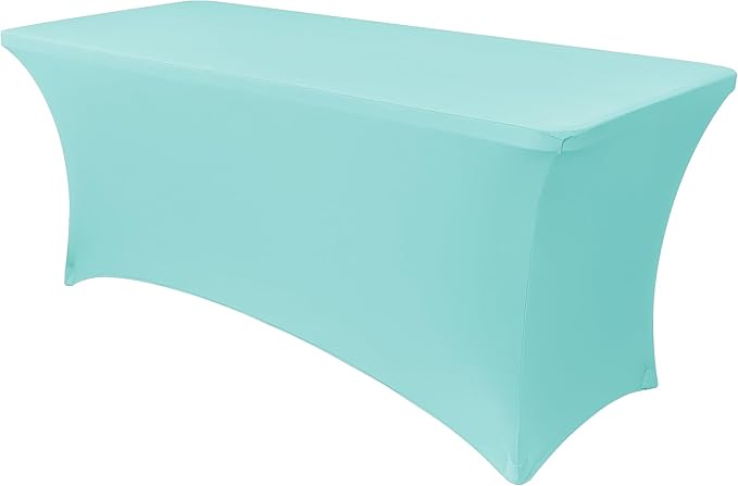 Obstal Spandex Table Cover 4ft Fitted Tablecloth Rectangular by Obstal