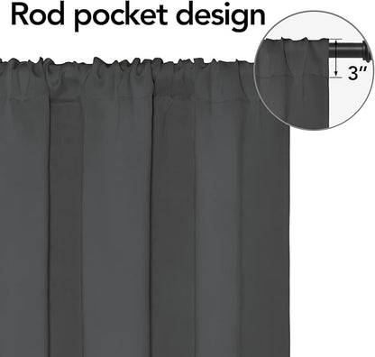 Easy-Going Rod Pocket Blackout Curtains - Image 2
