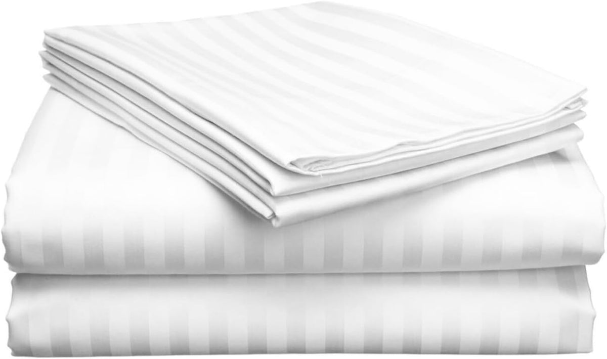 3 piece hospital bed sheet set, 100% egyptian, main product view