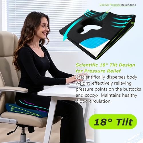 gel wheelchair seat cushion,bed sore cushions for butt,gel shown in use