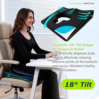 gel wheelchair seat cushion,bed sore cushions for butt,gel shown in use