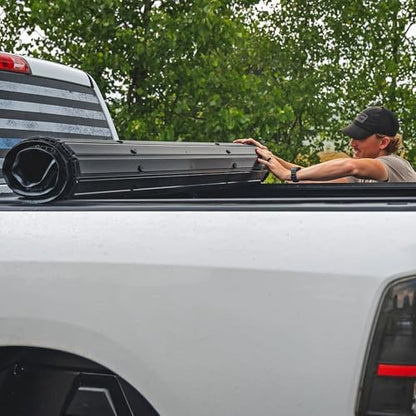 rough country hard roll-up bed cover, view 9