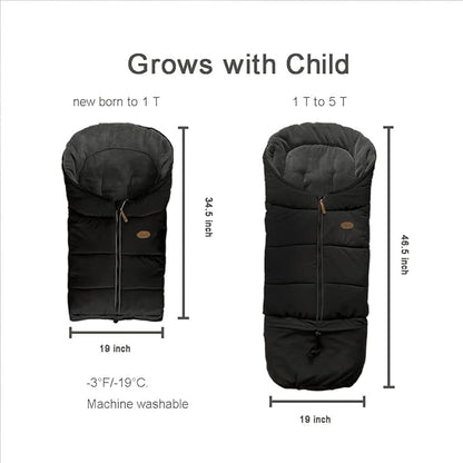 CozyMe Stroller Footmuff, Length Adjustable Fits - Image 2