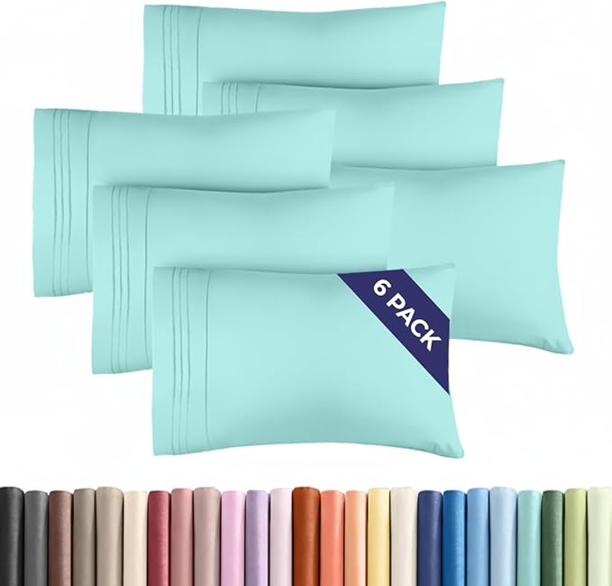 Queen Pillow Cases Set of 6 by CGKUnlimited