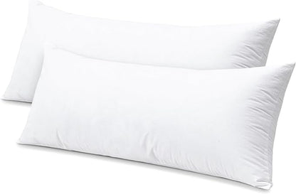 Artscope Synthetic Down Lumbar Pillow Insert, 14x36 Down Alternative Throw by Artscope