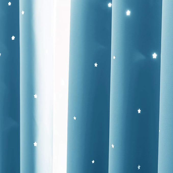 NICETOWN Hollow Out Star Curtains - Image 3
