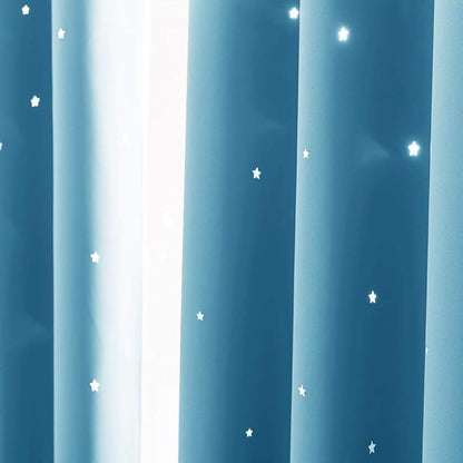 NICETOWN Hollow Out Star Curtains - Image 3