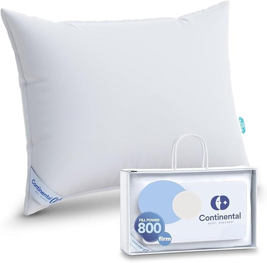 100% Siberian Goose Down Pillow by ContinentalBedding