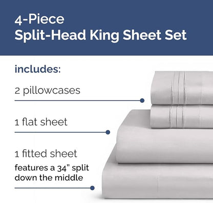 Split Head King Sheets Set - Image 2
