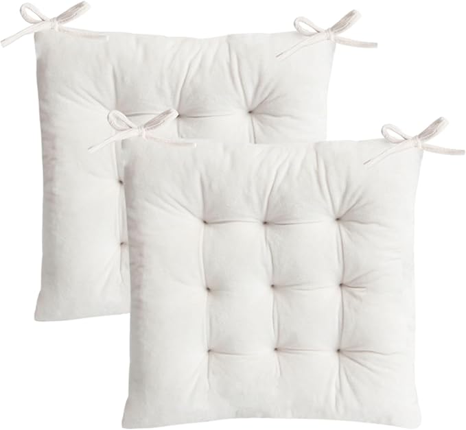 2 Pack Square Seat Cushion Chair Pads by MissSoul