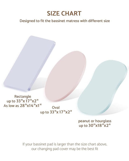Blissful Diary Muslin Bassinet Sheets - Image 4