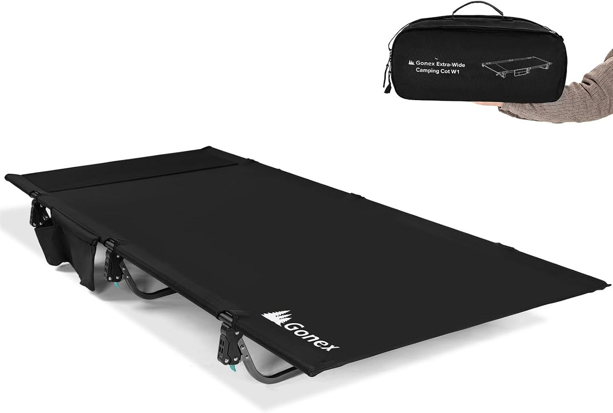 gonex 31" wide camping cot lightweight folding portable, main product view