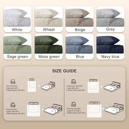 sage green damask quilt queen size bedding sets on a desk or shelf