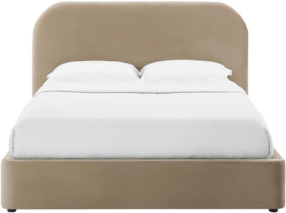 modway keynote modern king size bed frame with, package contents