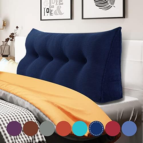 10 lbs Thickened Wedge Pillow Headboard Body Positioner Triangular Reading by Rucener