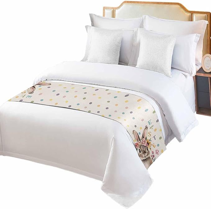 Spring Easter Farm Rabbit Flower Bed Runners - Image 2