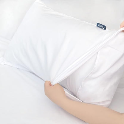 Moonsea Extra Deep Pocket Air Mattress White Sheets Twin Size - Image 5