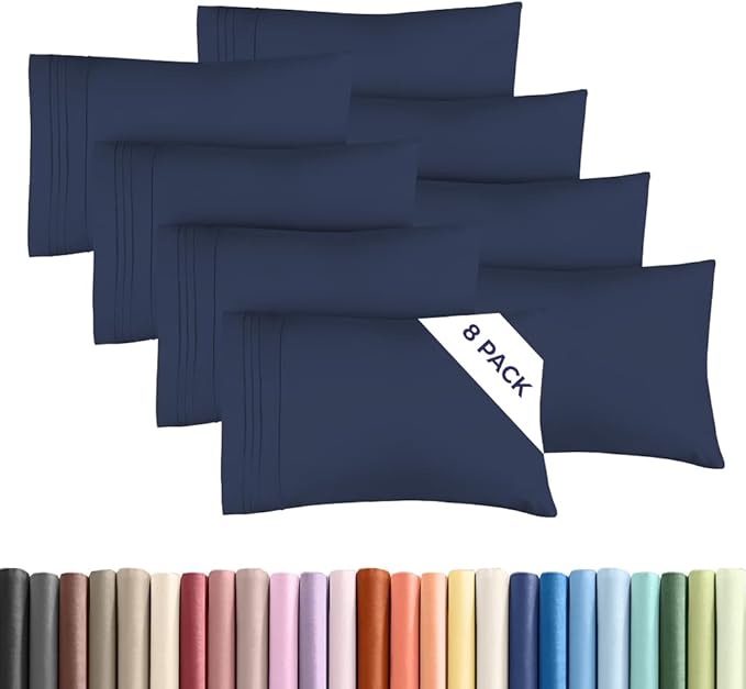 Queen Pillow Cases Set of 8 by CGKUnlimited