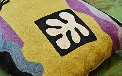 Yellow Matisse Gold Pillow Cover Farmhouse Chair Pillowcase Art Deco Chair - Image 4