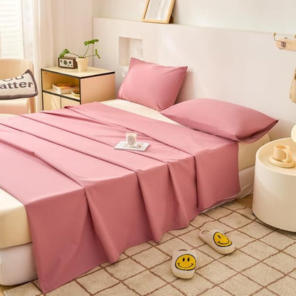 WenBags Lightweight Waterproof Flat Sheet 70 * 90 Inches Queen Size-Mattress - Image 5