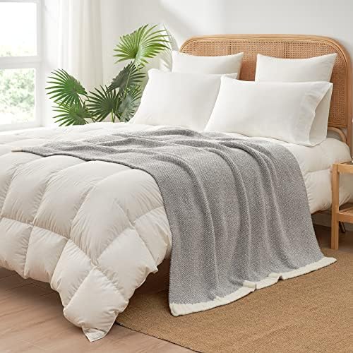 snuggle sac buttery grey throw blanket for couch, package contents