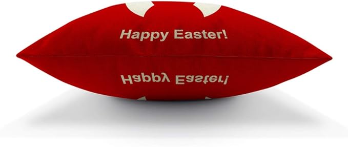 Moslion Easter Pillow Case Happy Easter Bunny Rabbit - Image 6
