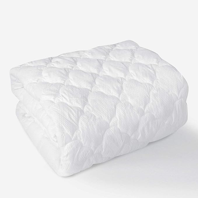 Full Size Air Mattress Pad Cover, Quilted Mattress Protector, Super Soft - Image 5