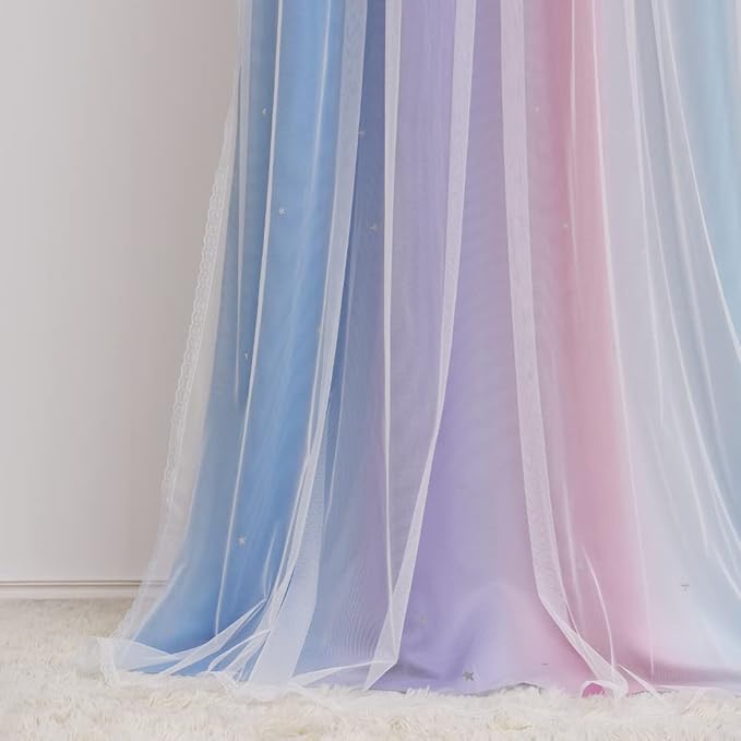 Kinryb Christmas Rainbow Curtains - Image 7