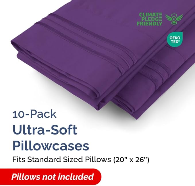 Standard Pillow Cases Set of 10 - Image 2