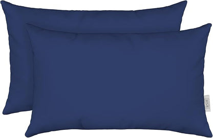 RSH Décor - Jumbo Lumbar Pillow Covers – Set of 2 | 26" x 16" | Outdoor Use – by RSHDECOR