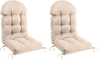 FUNBERRY Adirondack Chair Cushions Set of 2, Thicken Comfy Cushions by FUNBERRY