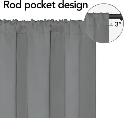 Easy-Going Rod Pocket Blackout Curtains - Image 2